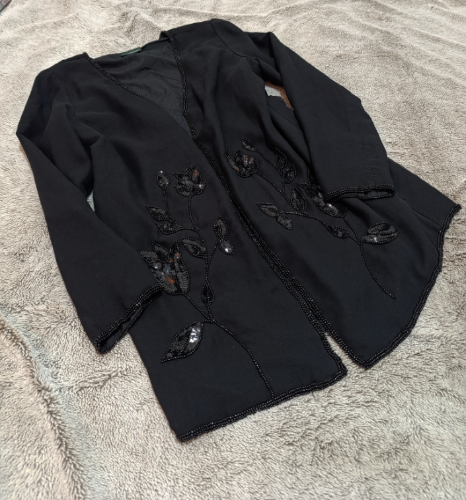 Elegantni crni sako XL RASPRODAJA 💫