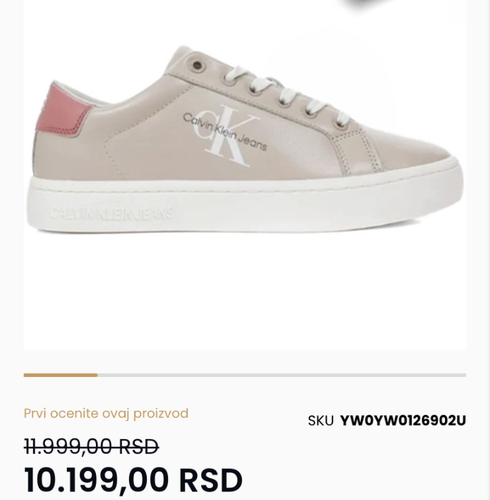 Calvin Klein patike 41