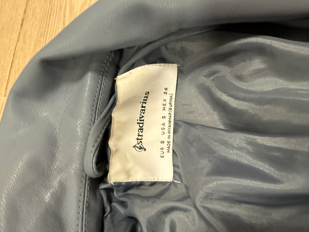 NOVA stradivarius kozna jakna slika #3