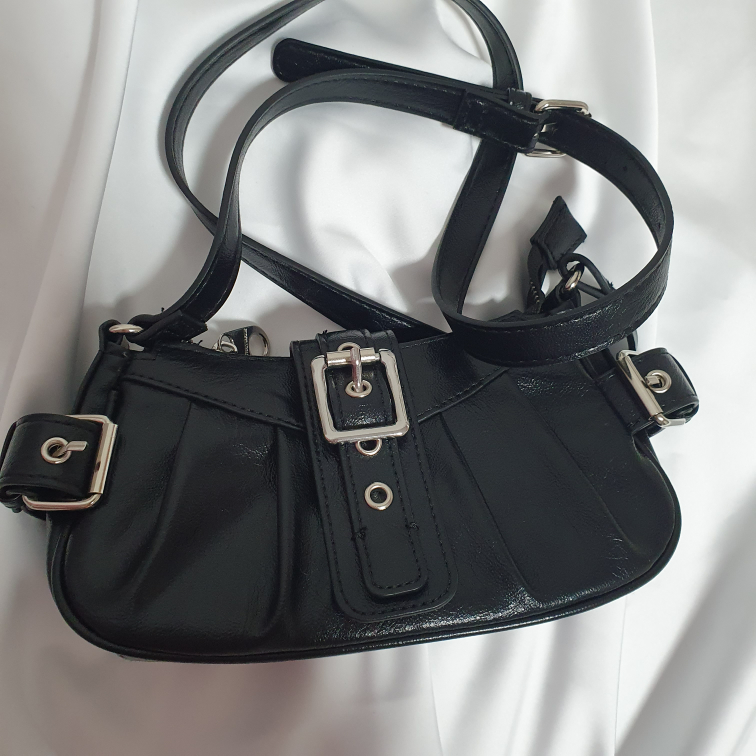 Stradivarius Crna Torbica Novo  slika #4