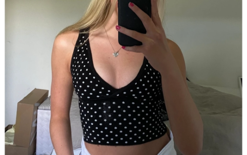 Zara pletena bluza sa etiketom 