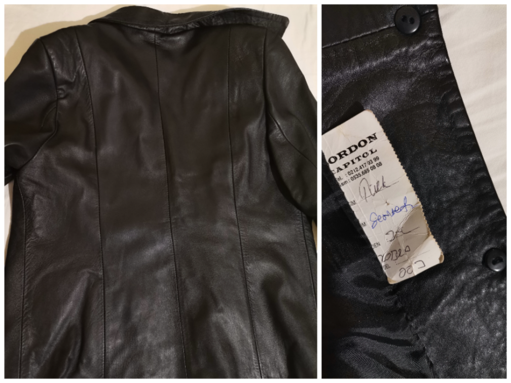 Kožna jakna XXXXL ili oversize slika #4