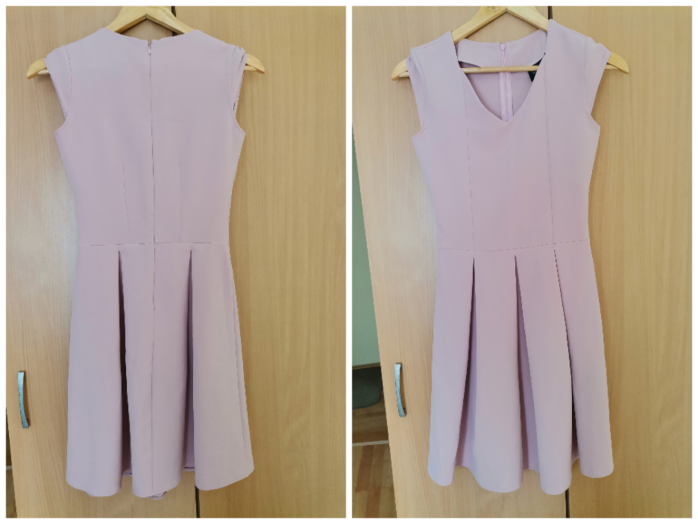 Legend roze elegantna haljina XS slika #3