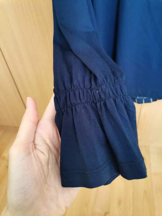 Teget plava bluza L slika #3