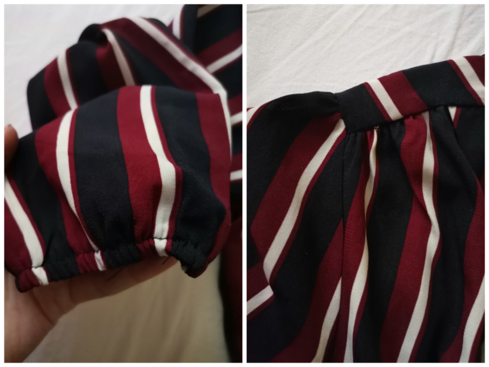 Haljina na pruge XS/S slika #4