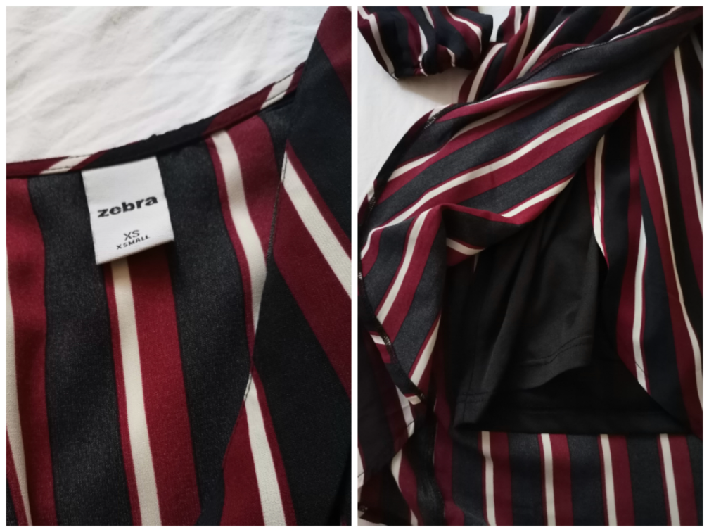 Haljina na pruge XS/S slika #5