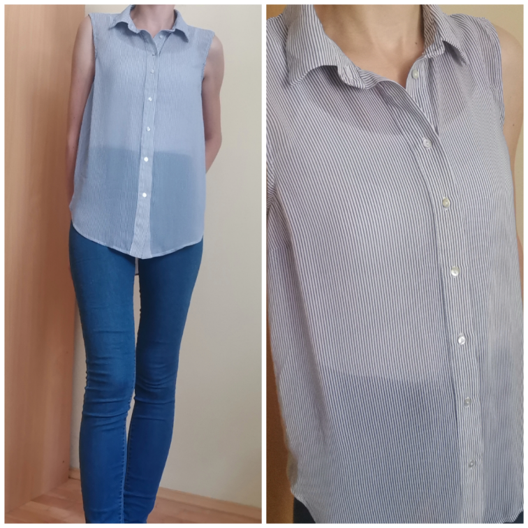 H&M košulja bez rukava XS/S slika #1
