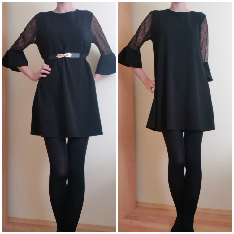 Crna haljina slika #1