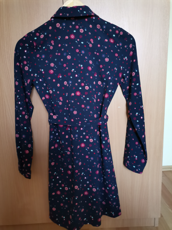 Cvetna košulja-haljina ili tunika XS slika #3