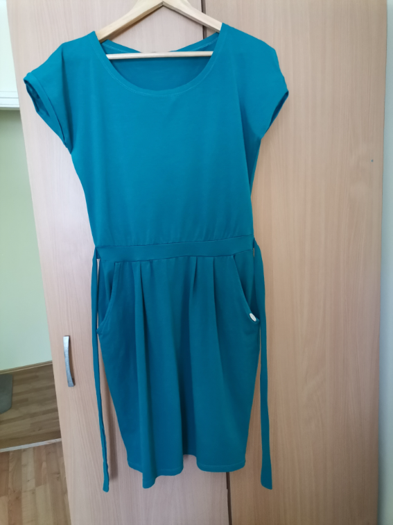 Zelena haljina L/XL slika #2