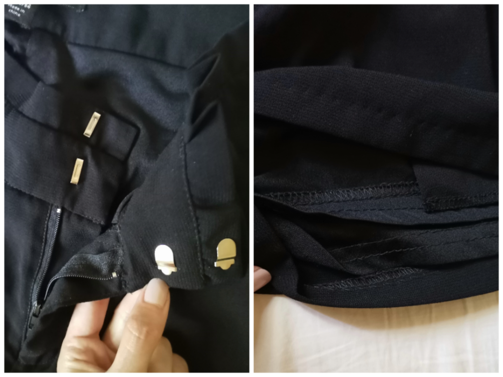Crni šorts Amisu XS slika #4