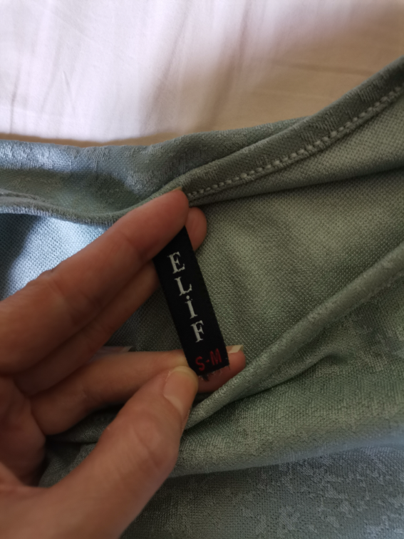 Tunika sa zvonastim rukavima S-M slika #4