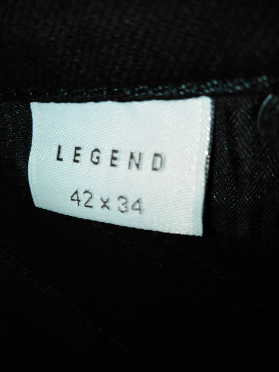 Crne keper pantalone slika #2