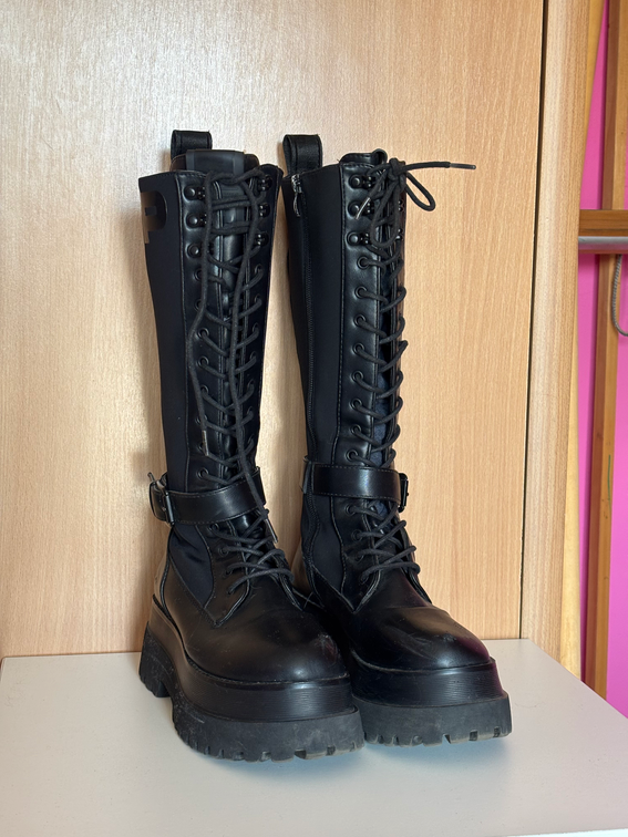 Replay crne cizme slika #2