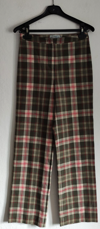 Vintage Tartan Multiblu pantalone vel.M   slika #3
