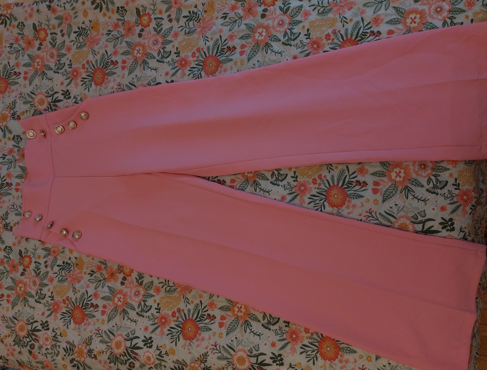 Zara zvonaste pantalone dublji struk slika #3