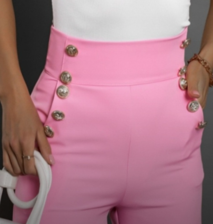 Zara zvonaste pantalone dublji struk slika #5