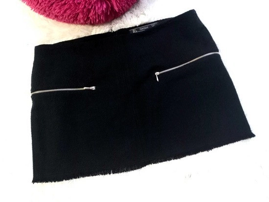 ZARA mini suknja od tvida M/L slika #1