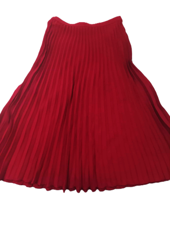 ❤H&M❤ bordo plisirana suknja 38 slika #2