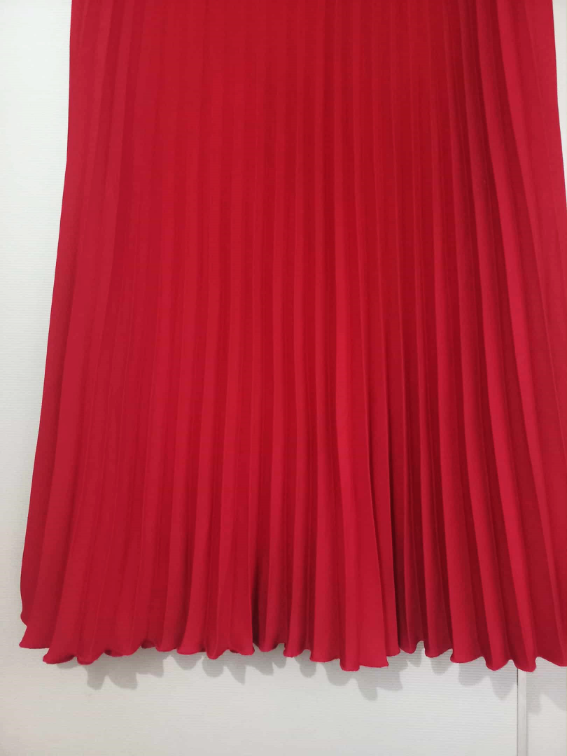 ❤H&M❤ bordo plisirana suknja 38 slika #5