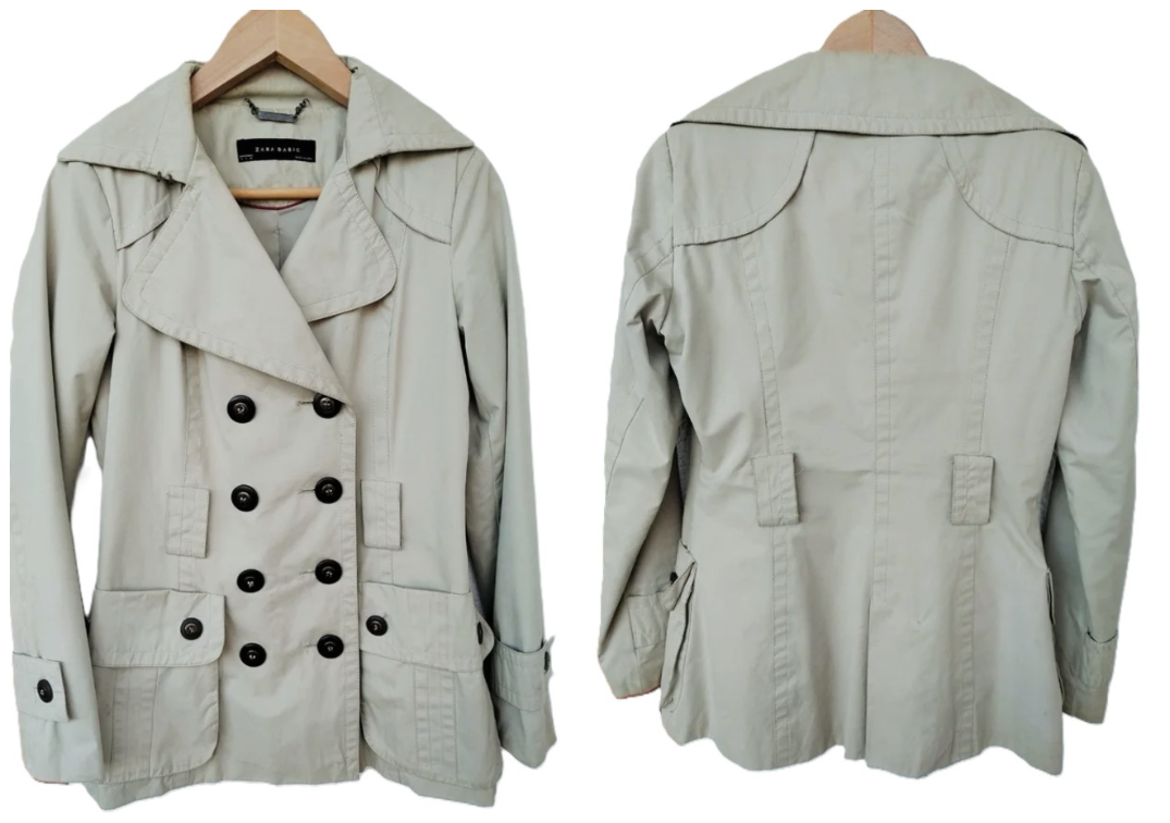 *ZARA BASIC* mantil slika #2