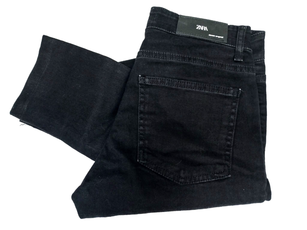 Zara crne farmerke 31/32 slika #4