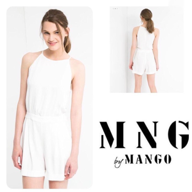 *MANGO* beli kombinezon slika #2