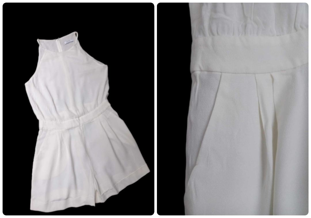 *MANGO* beli kombinezon slika #5