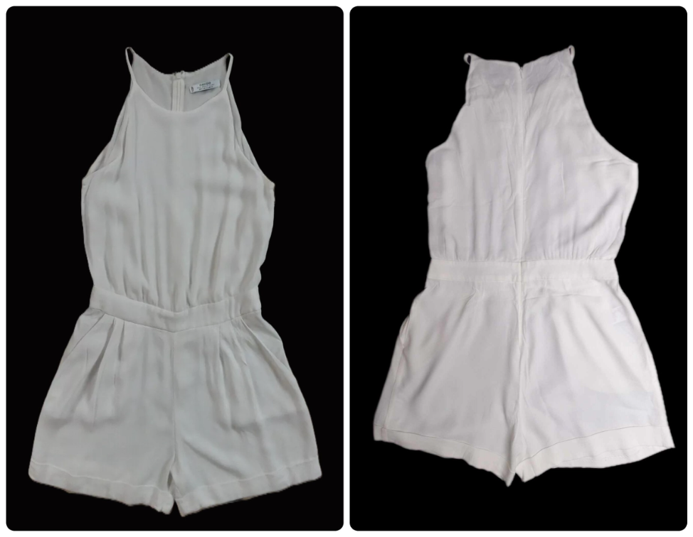 *MANGO* beli kombinezon slika #4