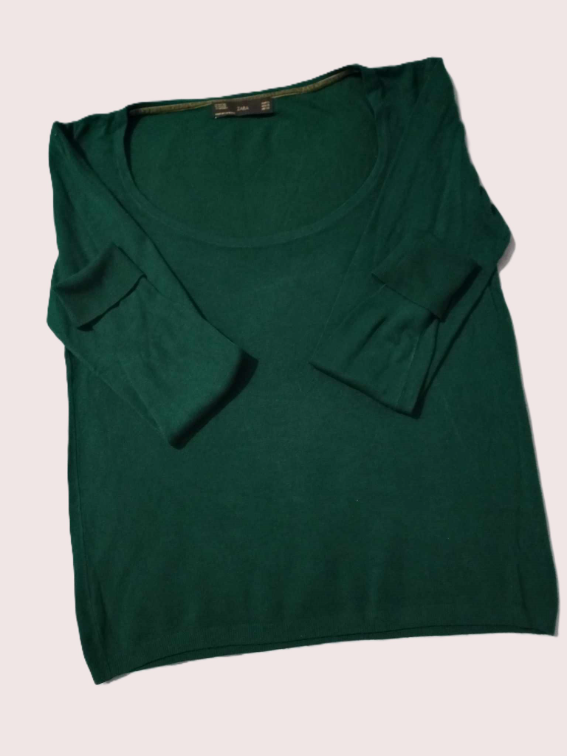 *ZARA* tanji dzemper XL slika #3