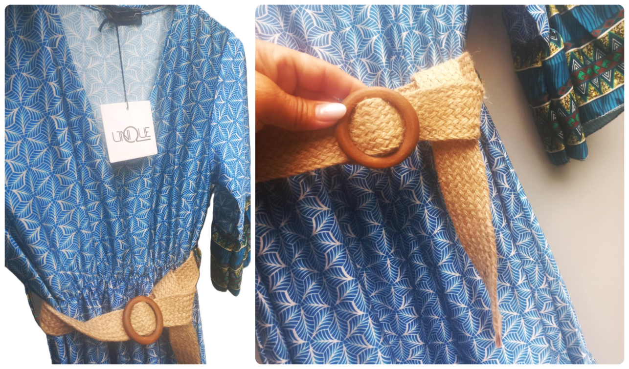 *UNIQUE* boho haljina nenosena sa etiketom  slika #2