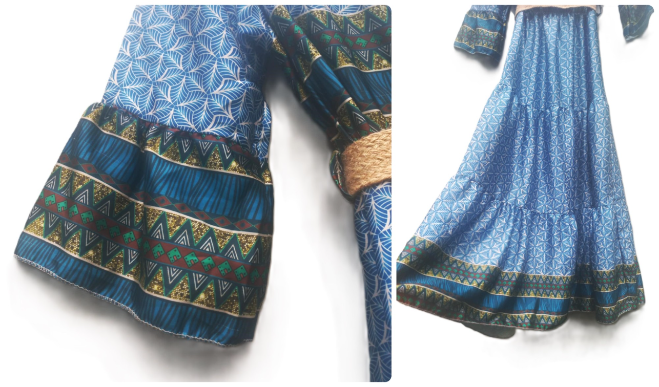 *UNIQUE* boho haljina nenosena sa etiketom  slika #4