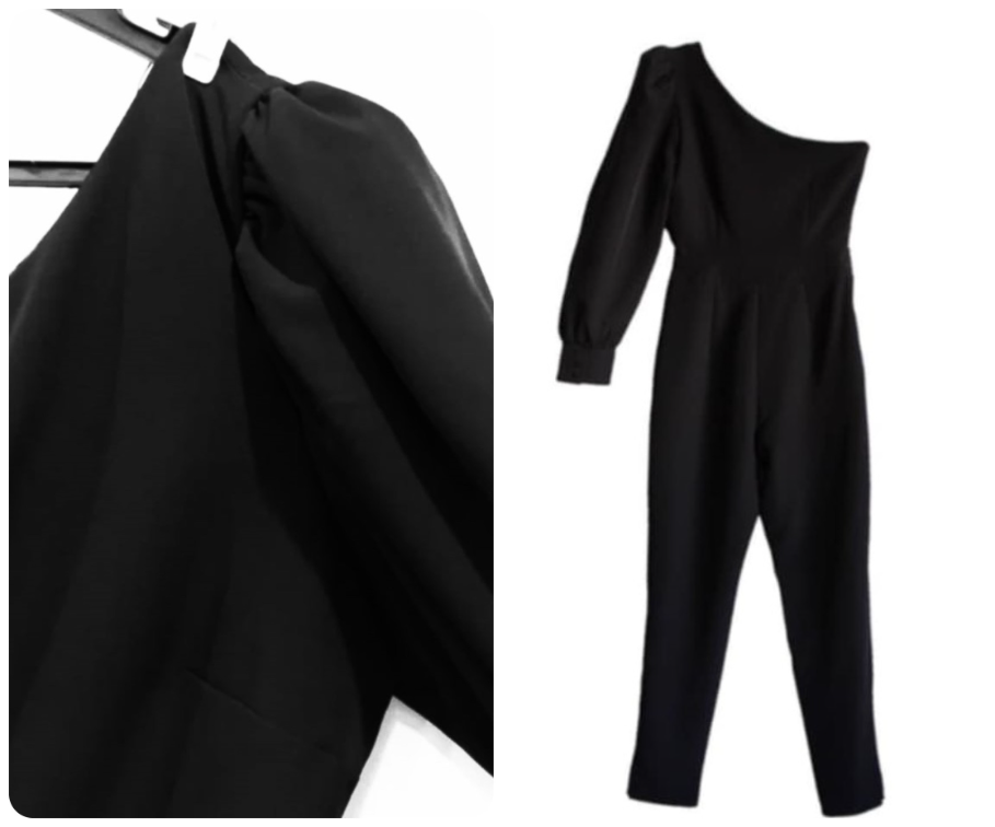 *ZARA* asimetricni kombinezon XS slika #5