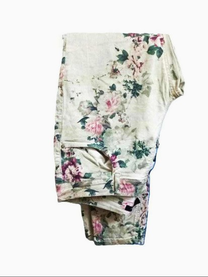 *AMISU* 40 cvetne farmerke-pantalone slika #3