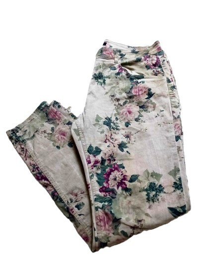 *AMISU* 40 cvetne farmerke-pantalone slika #2