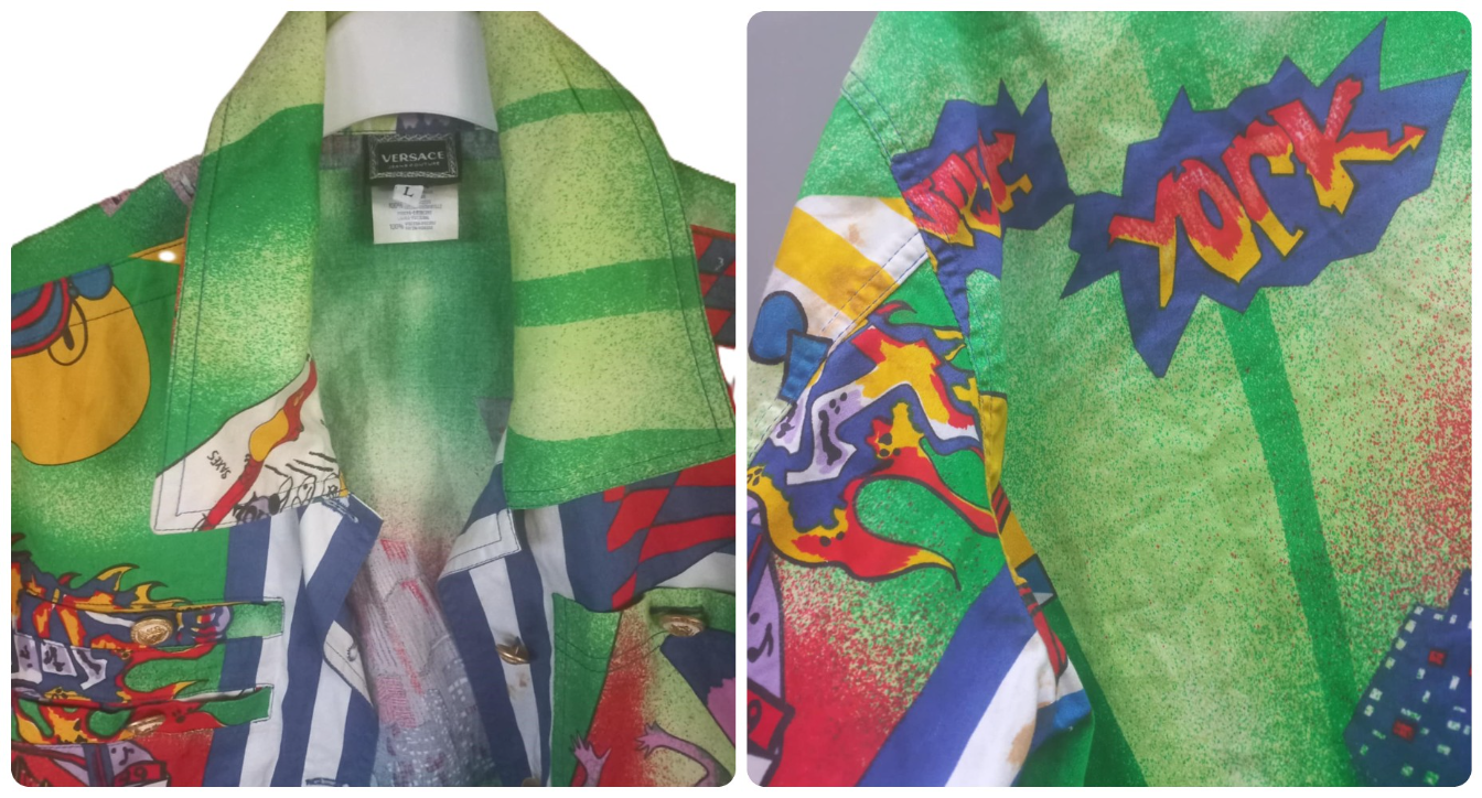*VERSACE* jakna M/L slika #4