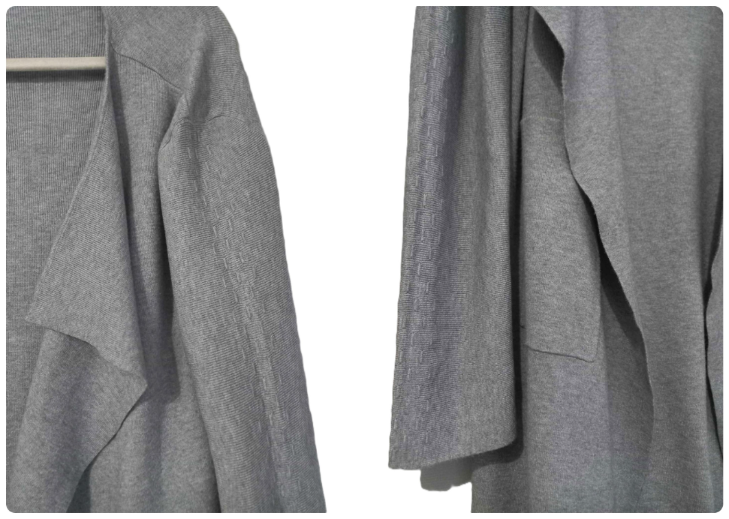 *MISS YOU* dugacki kardigan XL/XXL slika #4