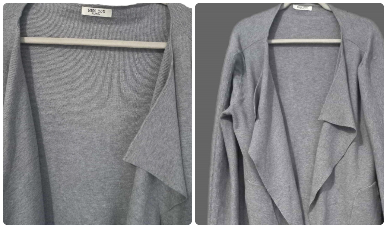 *MISS YOU* dugacki kardigan XL/XXL slika #5