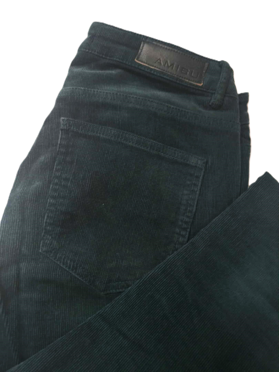 *AMISU* somot pantalone petrolej plave M slika #5