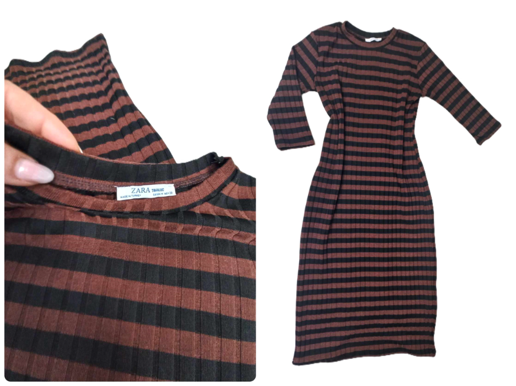 *ZARA* knit dzemper haljina M slika #5