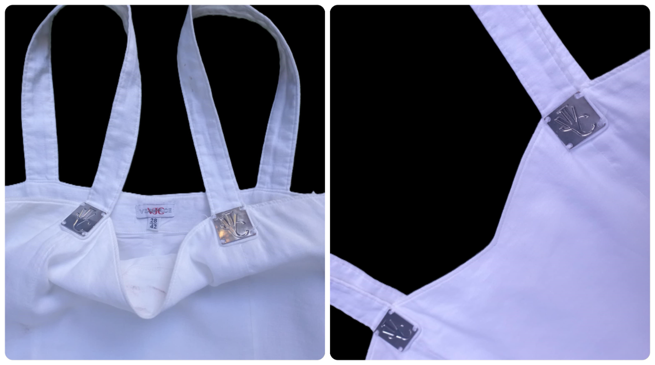 *VERSACE VJC* bela haljina0 slika #3