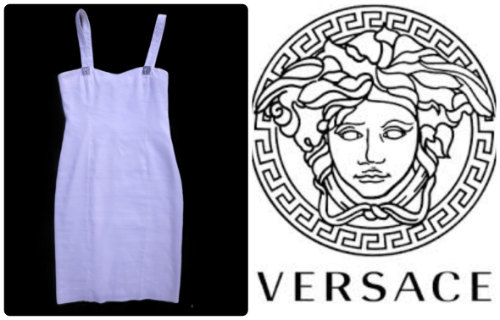 *VERSACE VJC* bela haljina0