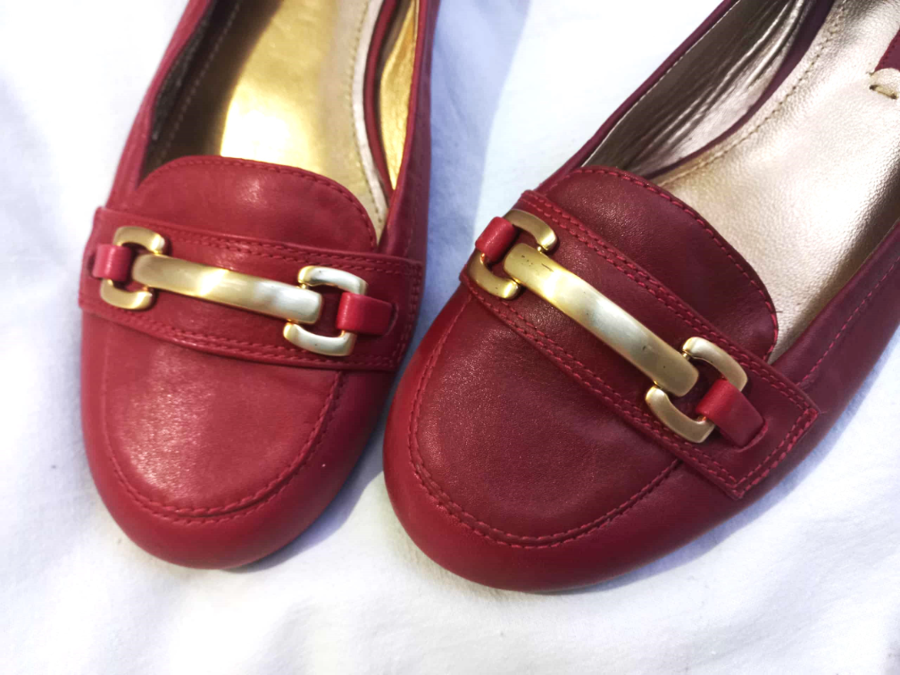 *ECCO* kozne bordo cipele 38 slika #1