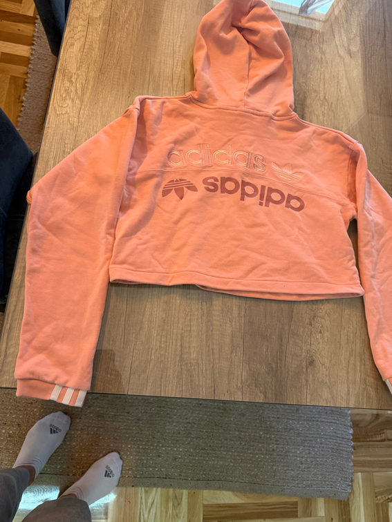 Adidas original crop top kao nov od xs do m slika #3