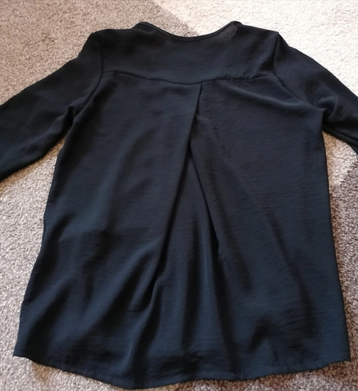 Crna bluza 3/4 rukava slika #2