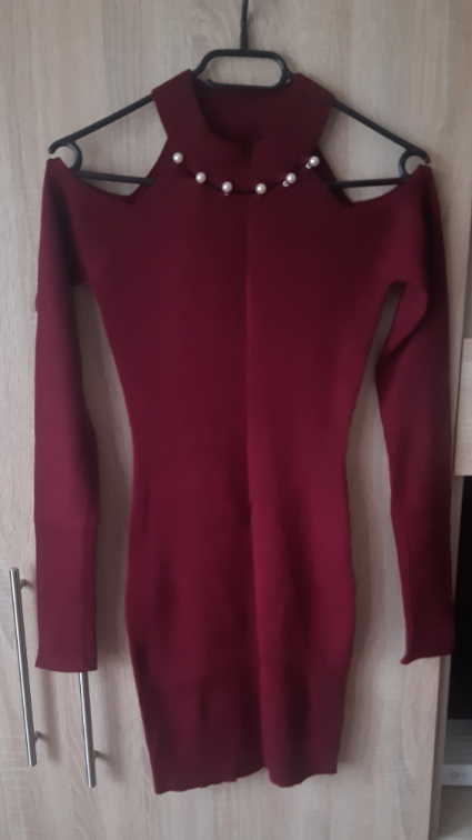Bordo haljina Novo slika #1