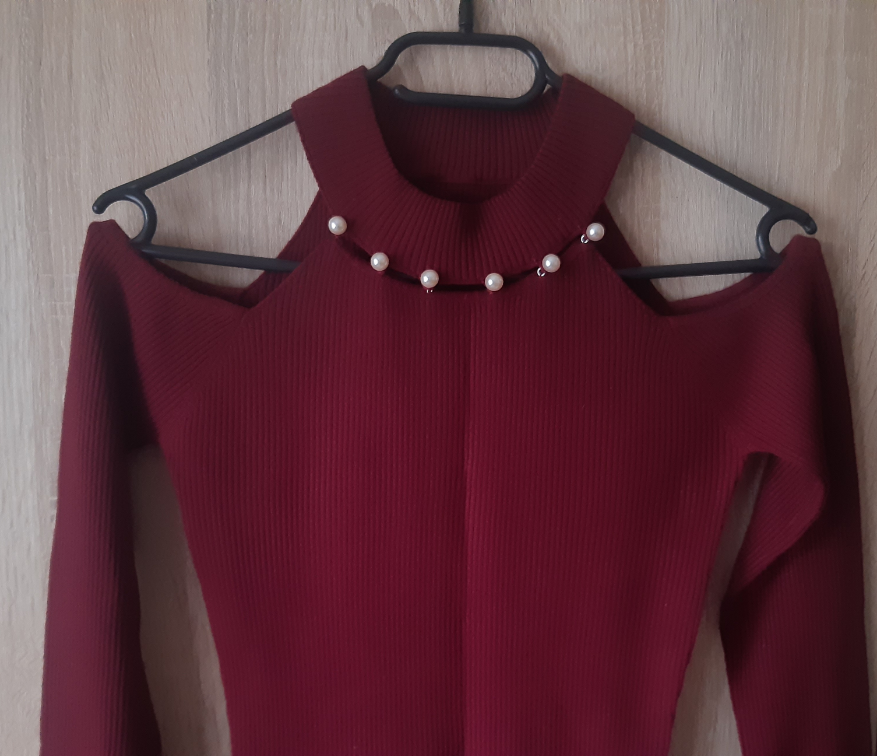 Bordo haljina Novo slika #3
