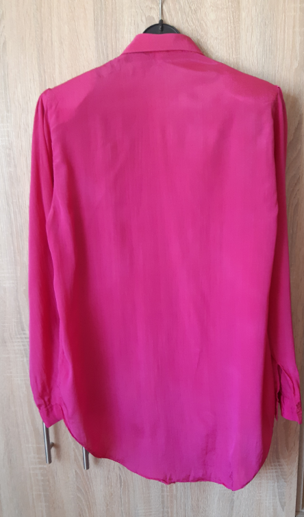 Vintage roze ciklama kosulja slika #3