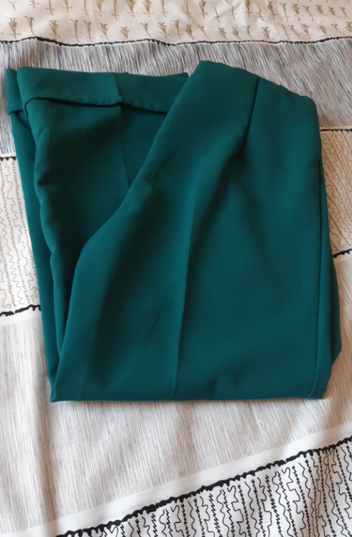 Tirkizne kapri pantalone Novo slika #2