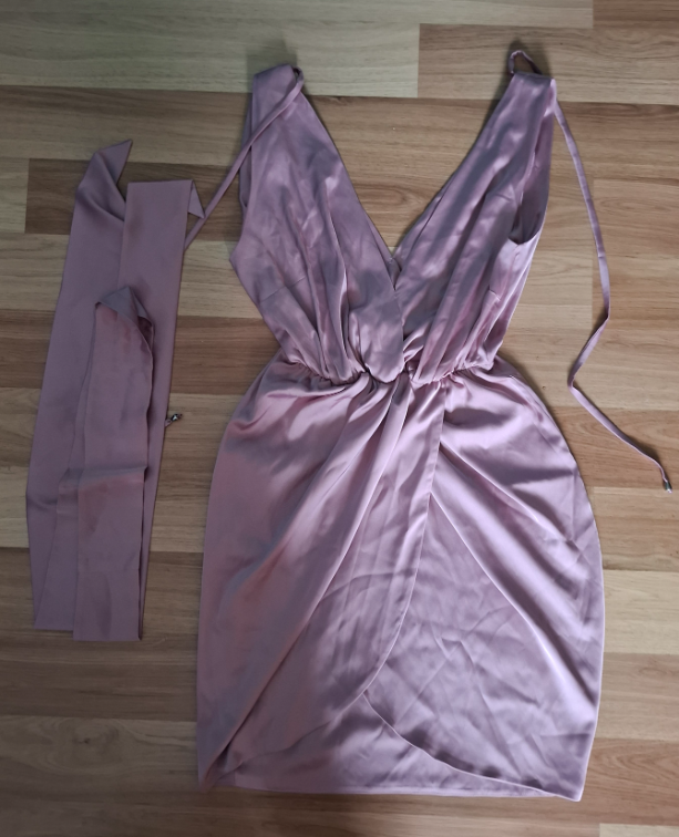 Lila haljina  slika #2